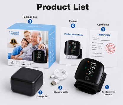 Automatic Wrist Blood Pressure Monitor