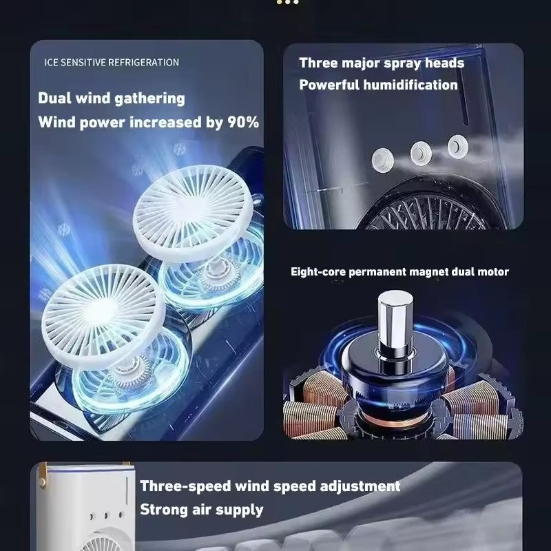Double-Ended Spray Fan